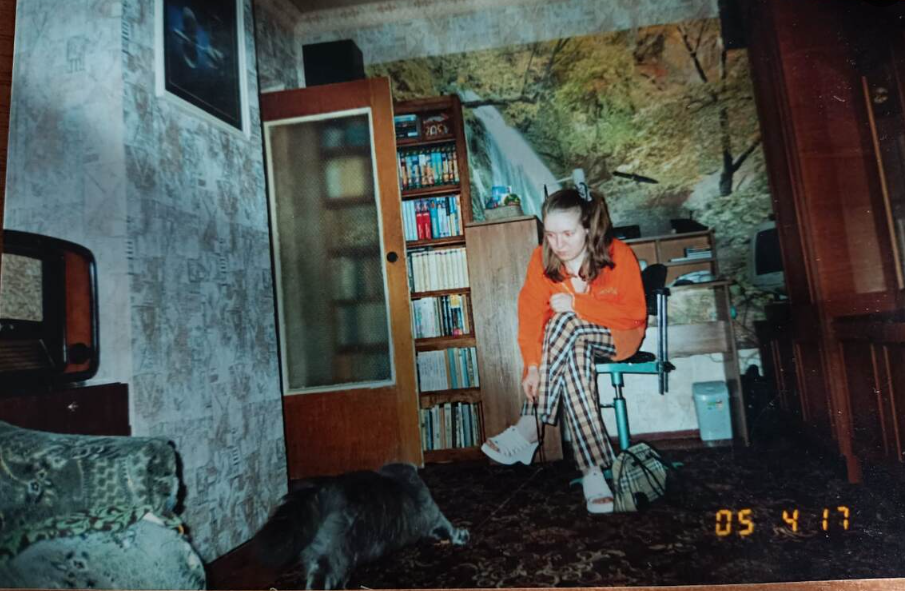 я в гостях у мамы 20 лет назад