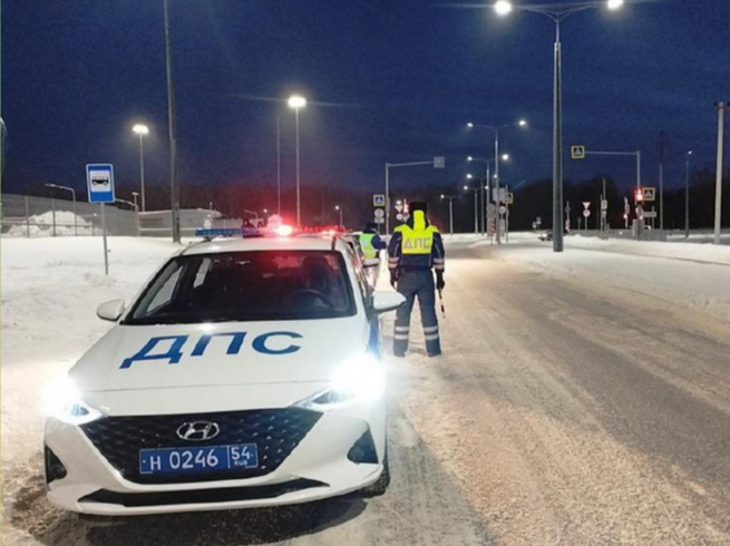    Фотография пресс-службы Госавтоинспекции Новосибирской области