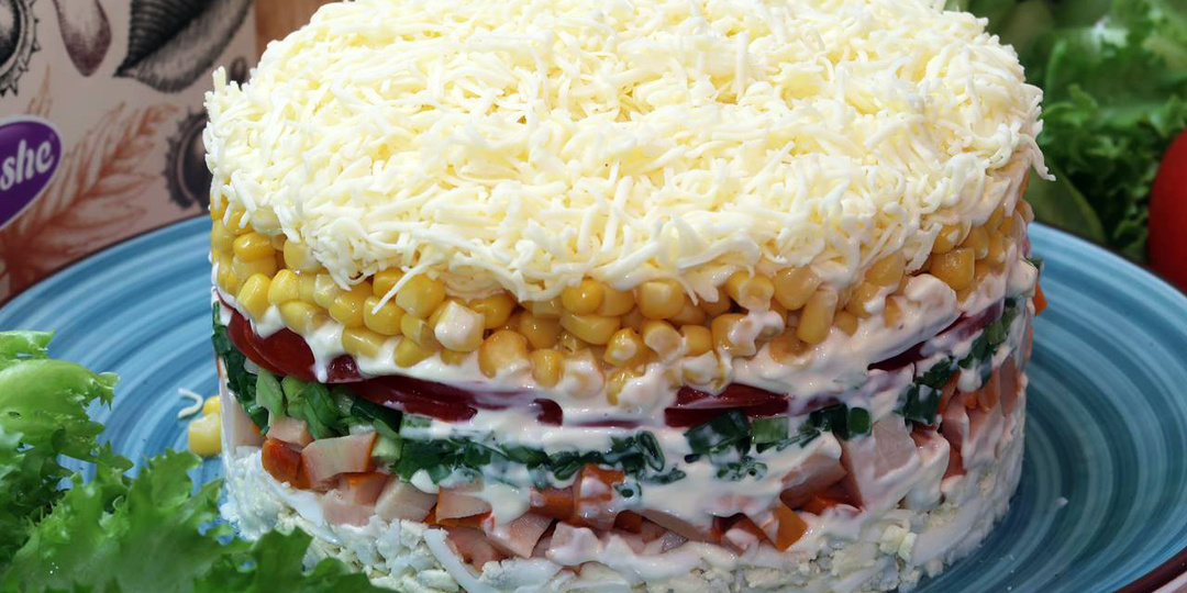 Салат Праздник - фейерверк вкусов