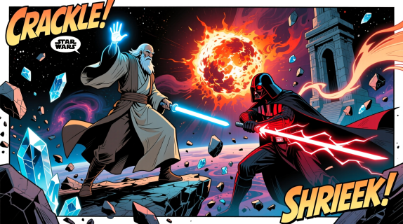 Столкновение светлой и тёмной стороны Силы