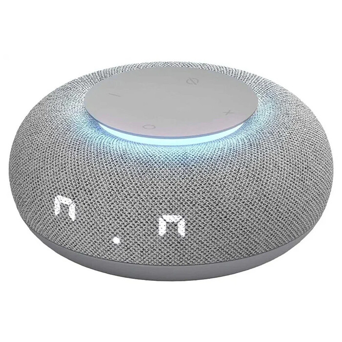 Умная колонка VK Капсула Мини светлая серая