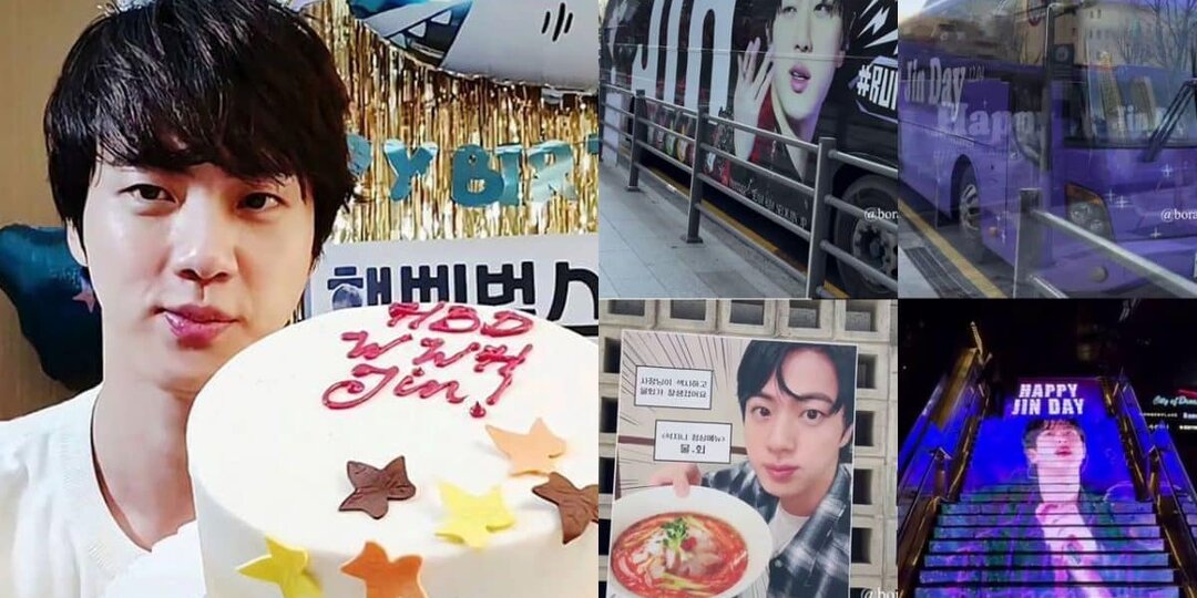 Праздник в фиолетовом: Как ARMY отмечает день рождения Джина из BTS