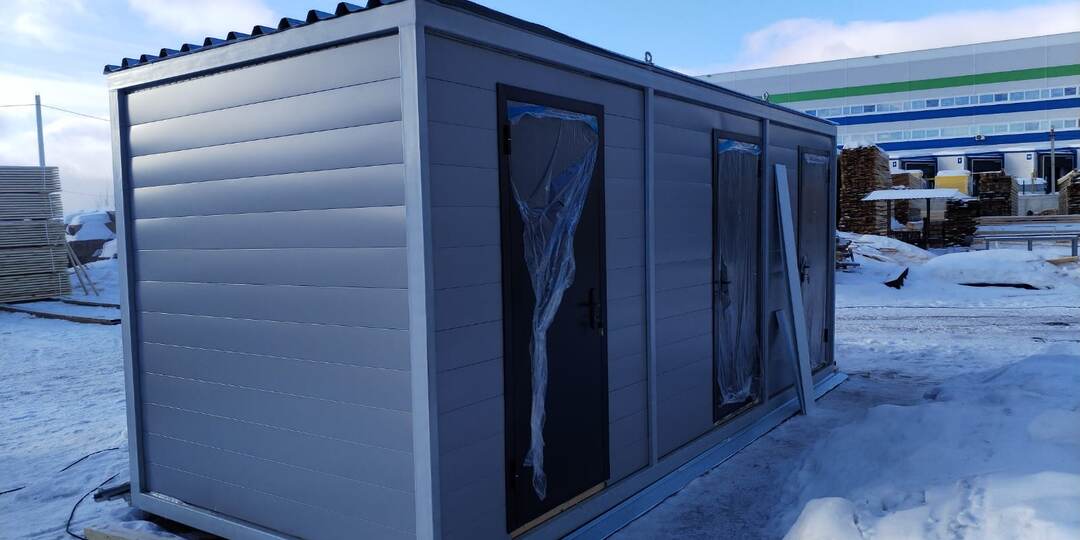 Модульные туалеты зимой: почему это рабочее решение даже в минус 25 °C