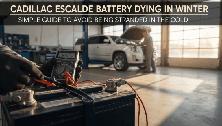    Аккумулятор Cadillac Escalade садится зимой? Простая инструкция, чтобы не остаться на морозе lucky247187Q