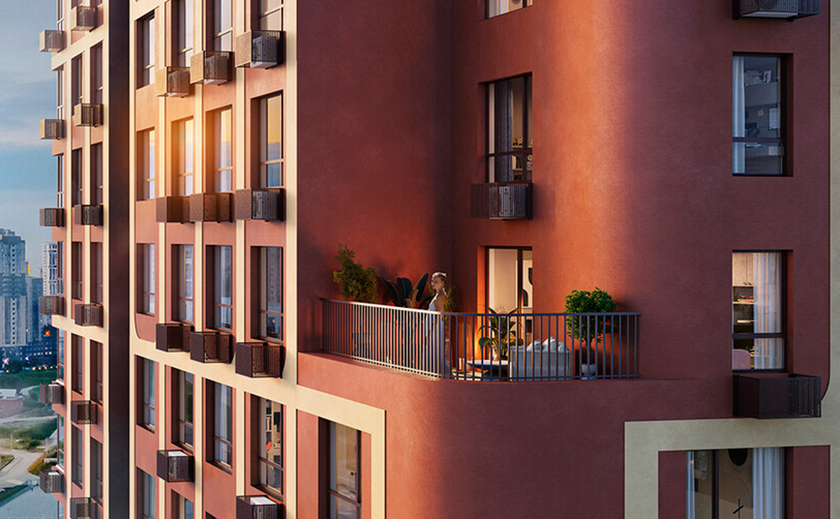 Жилой комплекс Страна.Тополевая визуализация уникальнгй квартиры с террасой , с которой открывается панорамный вид на весь Новосибирск. 