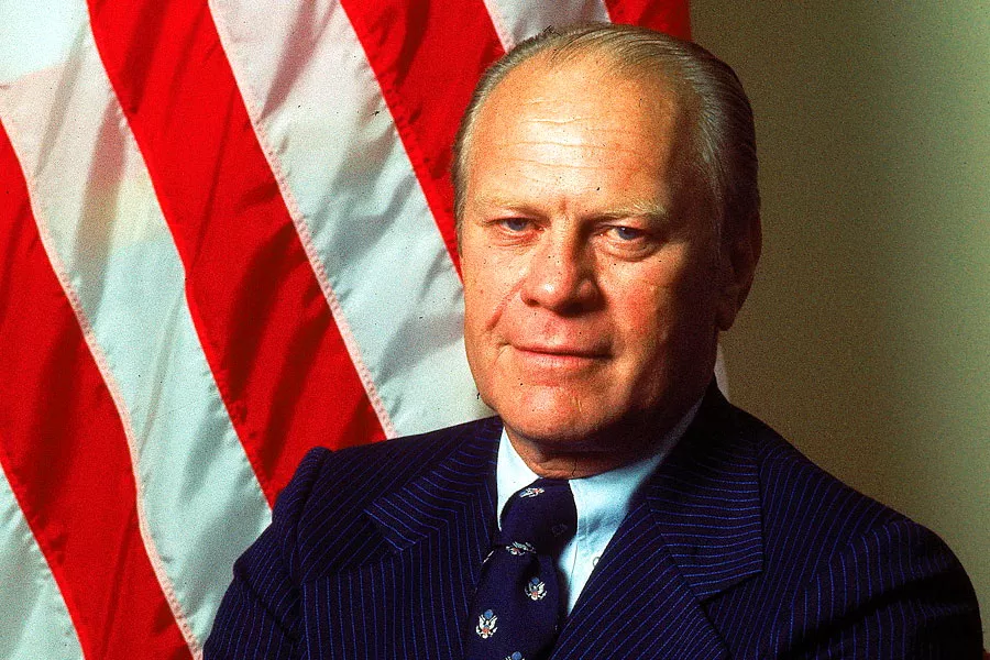 38-й Президент США Джеральд Форд
