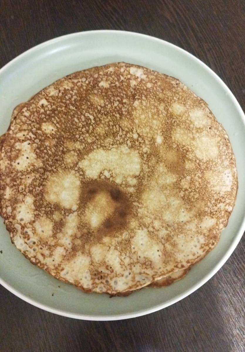 Блинчики. Борщ муж приготовил еще в воскресенье