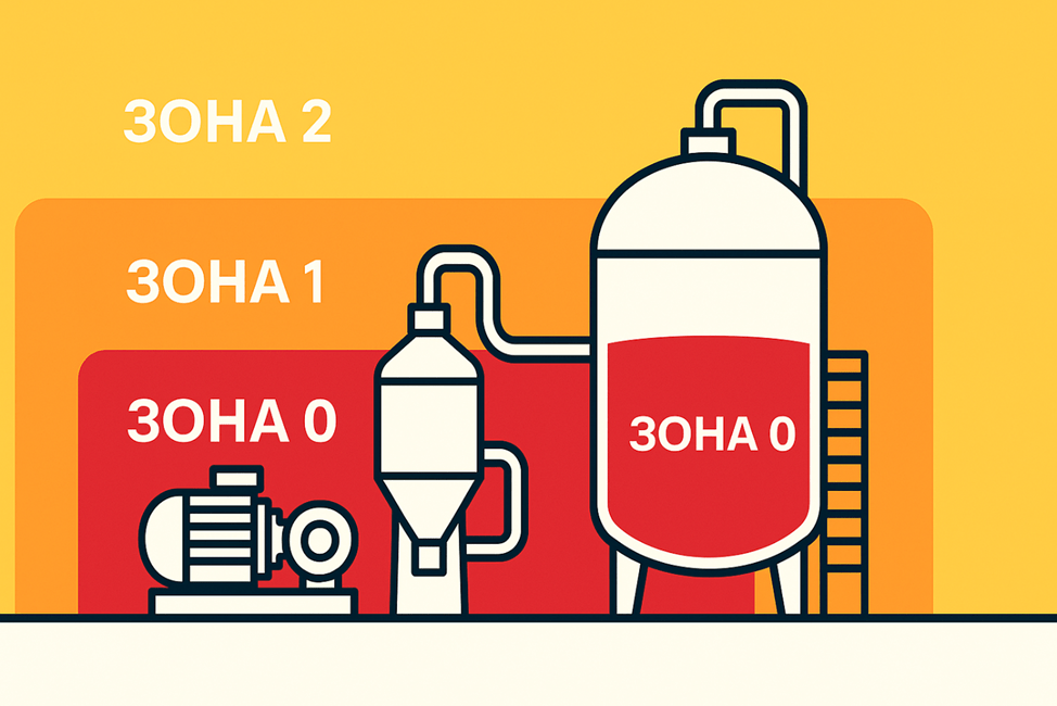 Классификация опасных зон