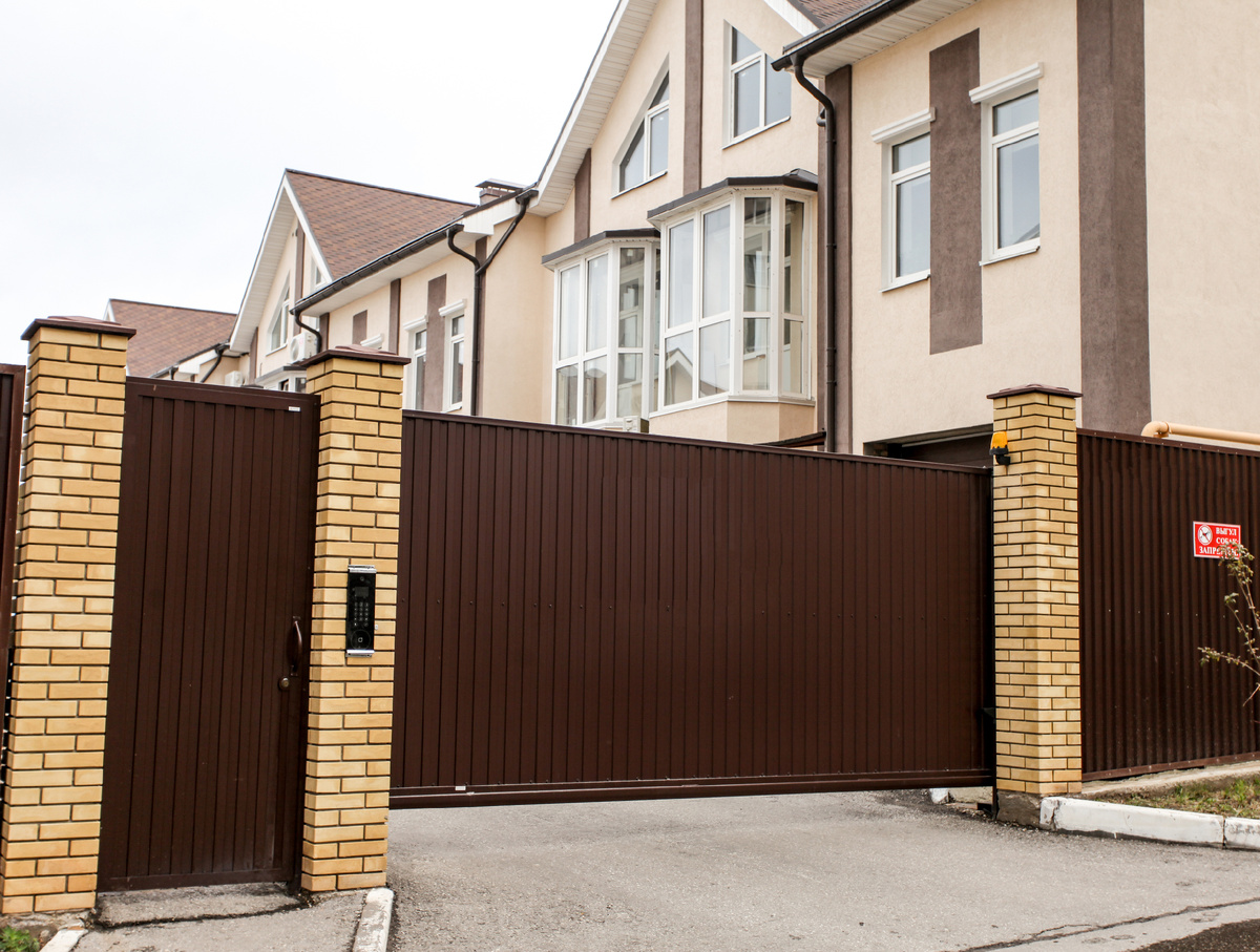 Ворота и Калитка Аполло для дома