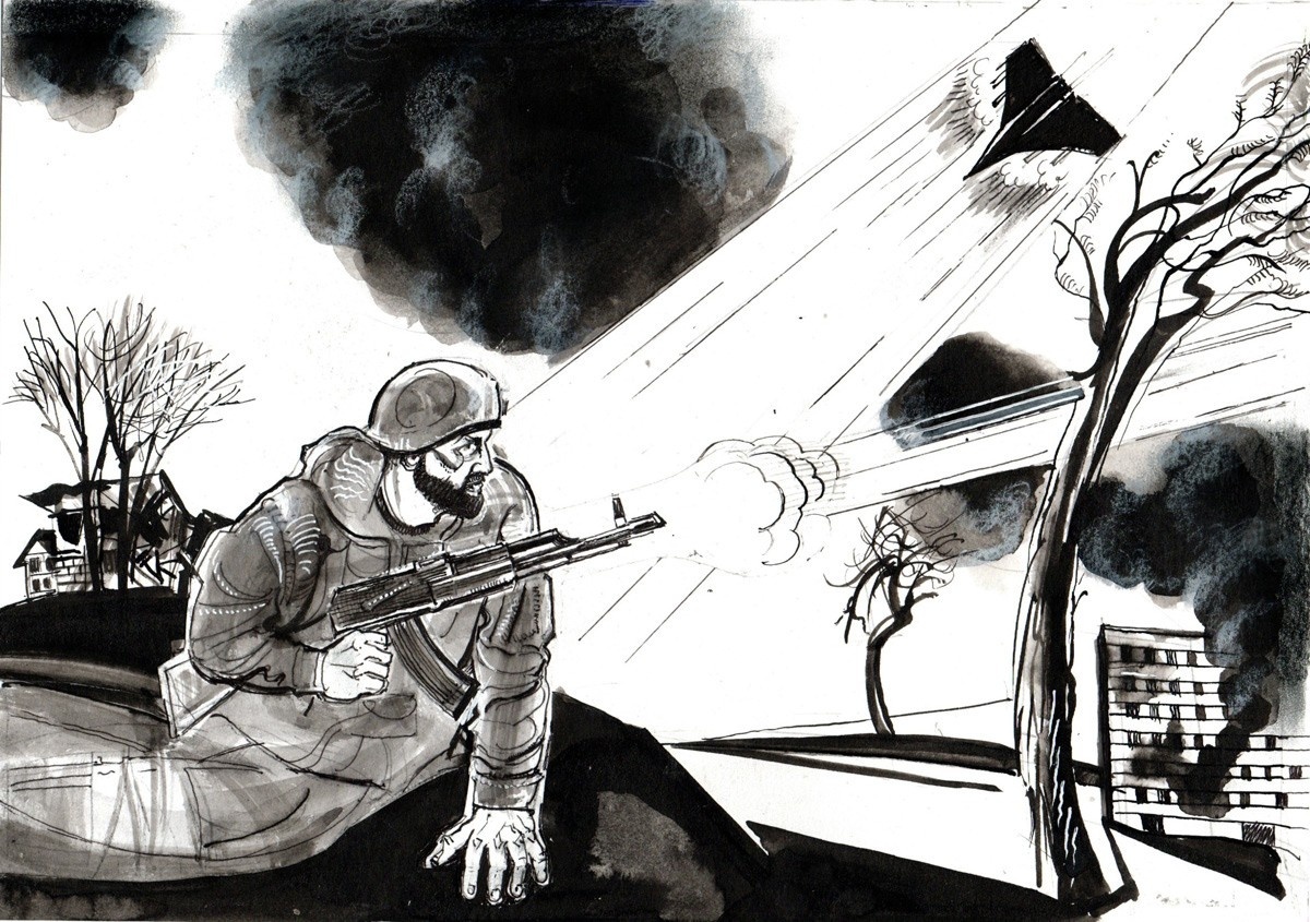 Рисунок Геннадия Животова