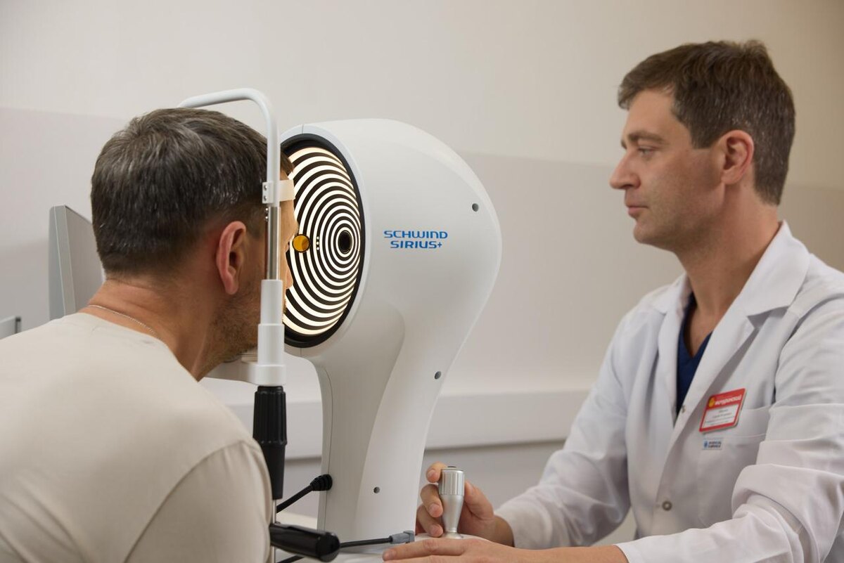 Сергей Абрамов в клиническом госпитале MD GROUP «Мичуринский» ГК «Мать и дитя»