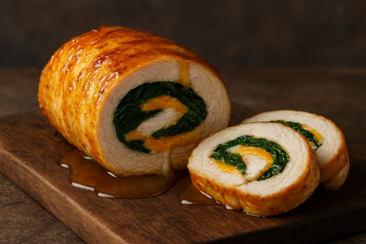 Рецепт куриного рулета