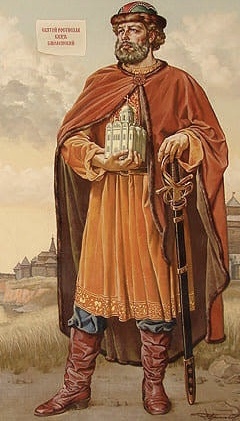 Ростислав Мстиславич (1107-1167), внук Владимира Мономаха, основатель Смоленской княжеской династии Ростиславичей