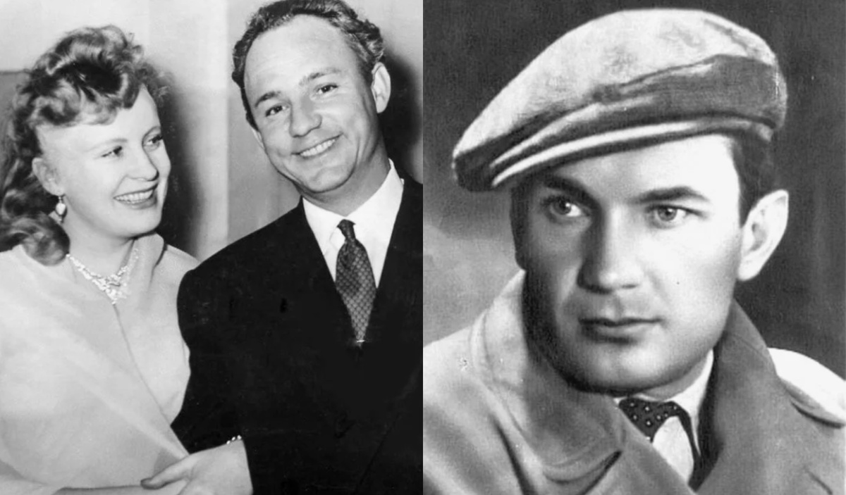 на фото слева Алла Ларионова и Николай Рыбников, справа Иван Переверзев