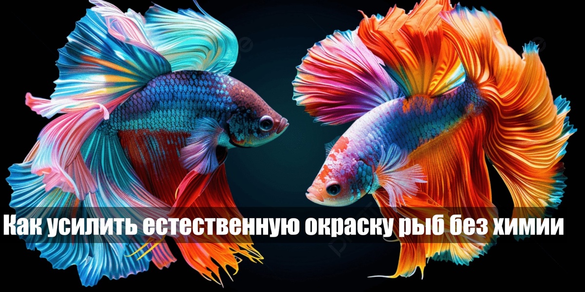 Хлорелла естественным образом усиливает окраску рыб благодаря высокой концентрации каротиноидов и хлорофилла. Эти пигменты накапливаются в тканях, делая красные, жёлтые и зелёные оттенки более насыщенными и яркими.