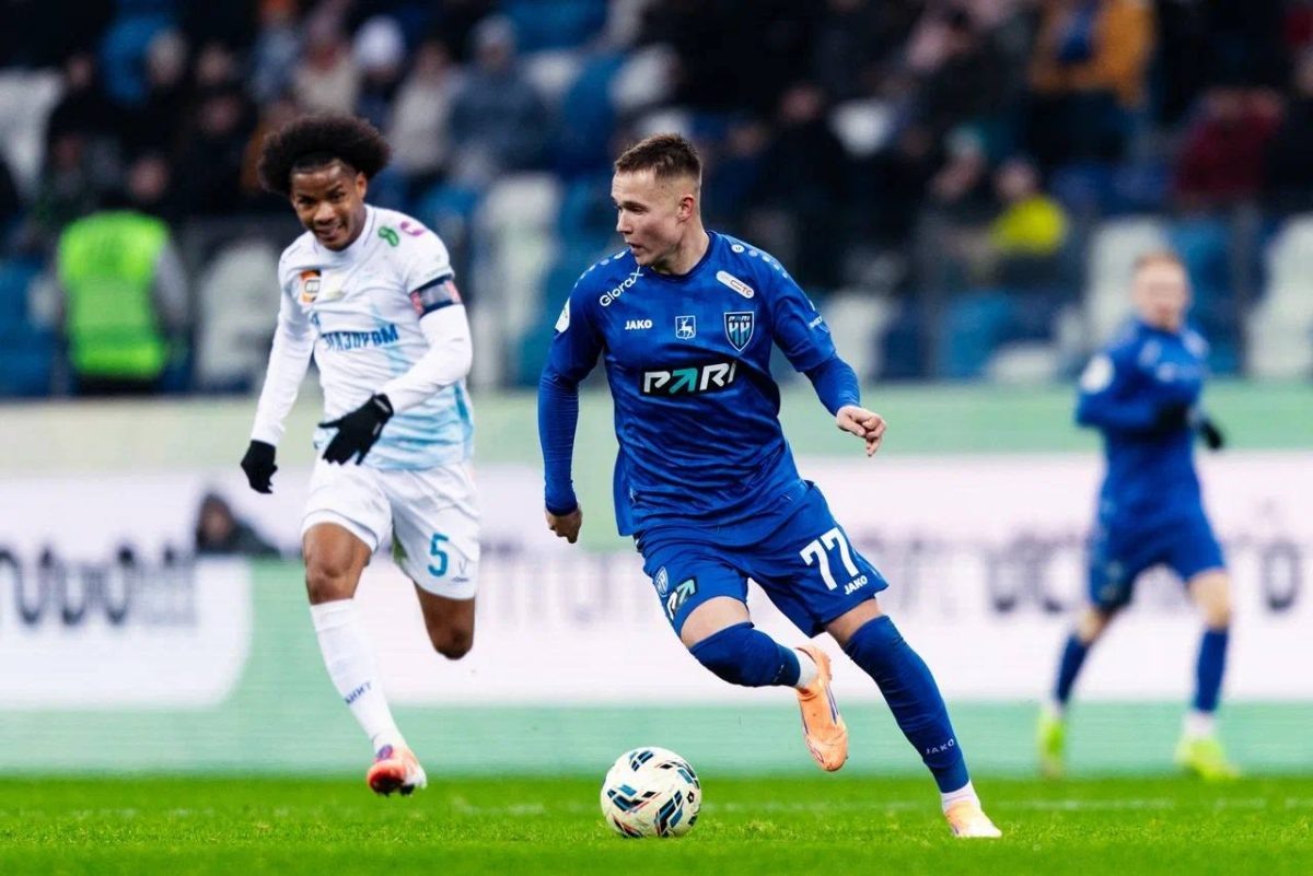    Молодой игрок сыграл во всех матчах команды в РПЛ