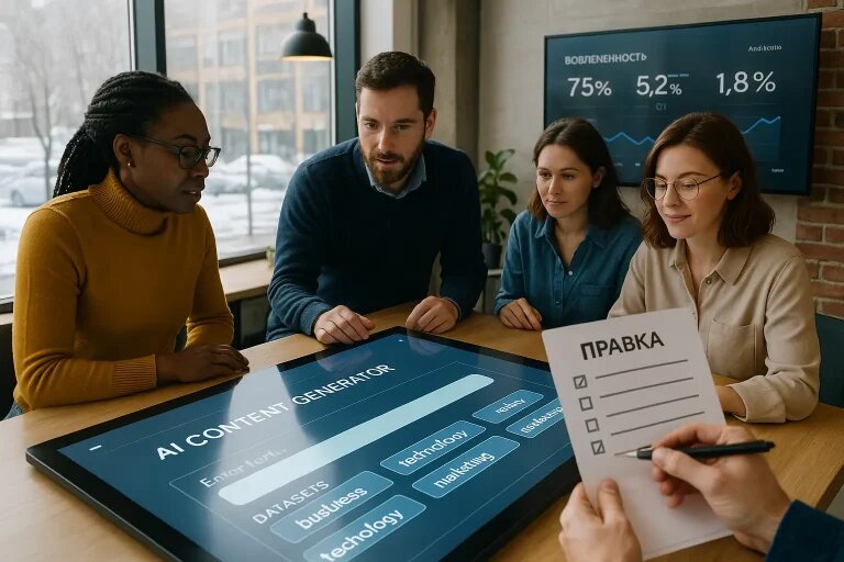    ИИ-контент, который понимает ваш бизнес "Kontenium"