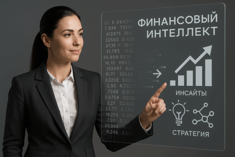    Финансовый интеллект раскрывает смысл данных через контекст, превращая сухие цифры в insights, стратегии и actionable информацию.