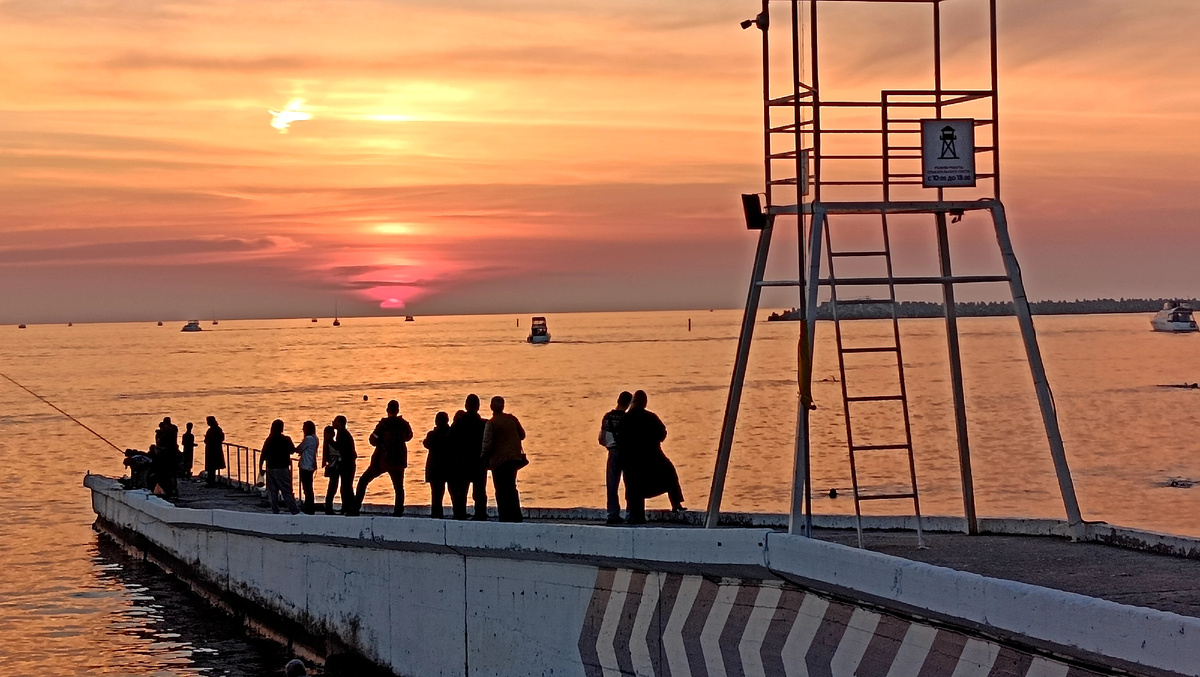 На закате. Фото автора