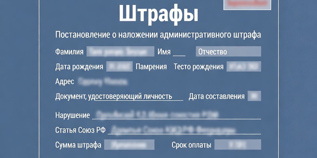 Новые штрафы ГИБДД, которые появились в 2025 году
