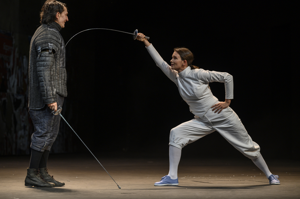 «Сирано де Бержерак». МХТ им. Чехова. Юрий Чурсин и Паулина Андреева