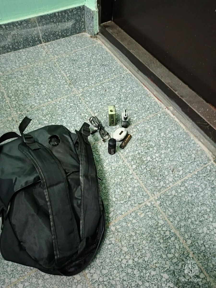    Инцидент в школе №106. Источник: МЧС Алтайского края