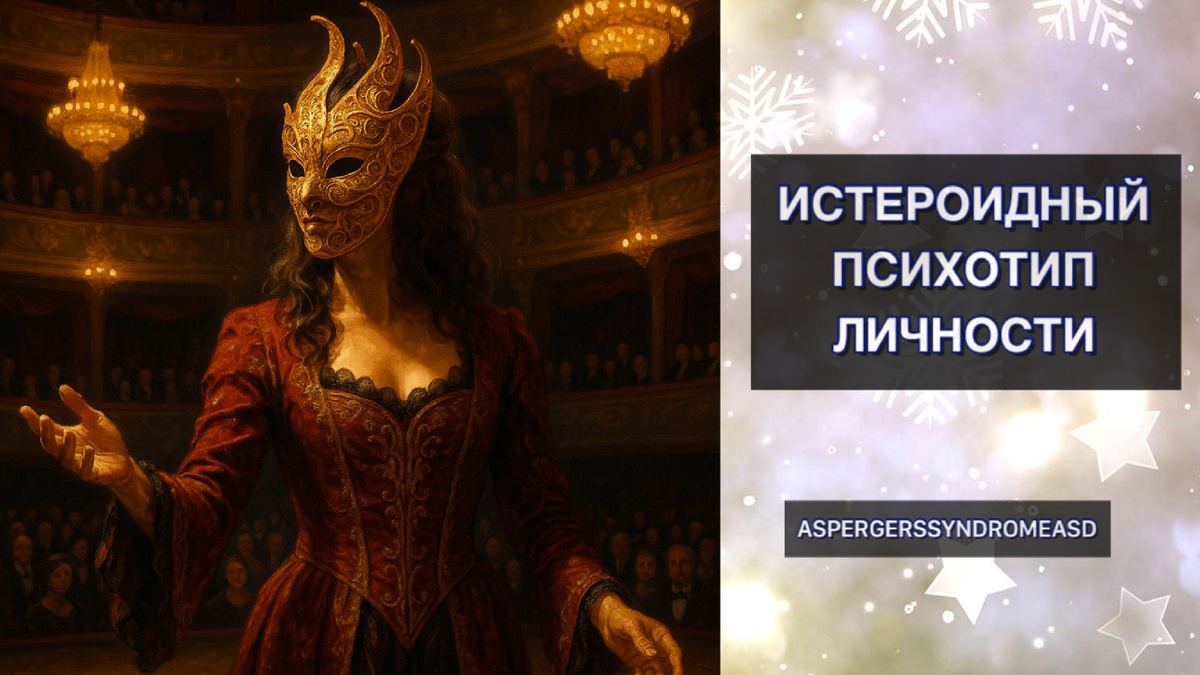 Истероидный психотип личности 