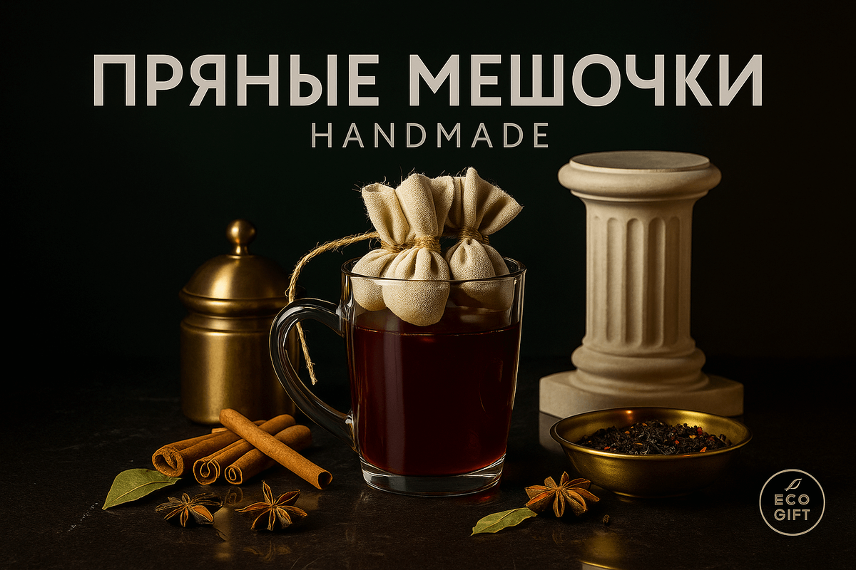    Уютные пряные мешочки, которые придадут вашему дому аромат глинтвейна Марина Погодина