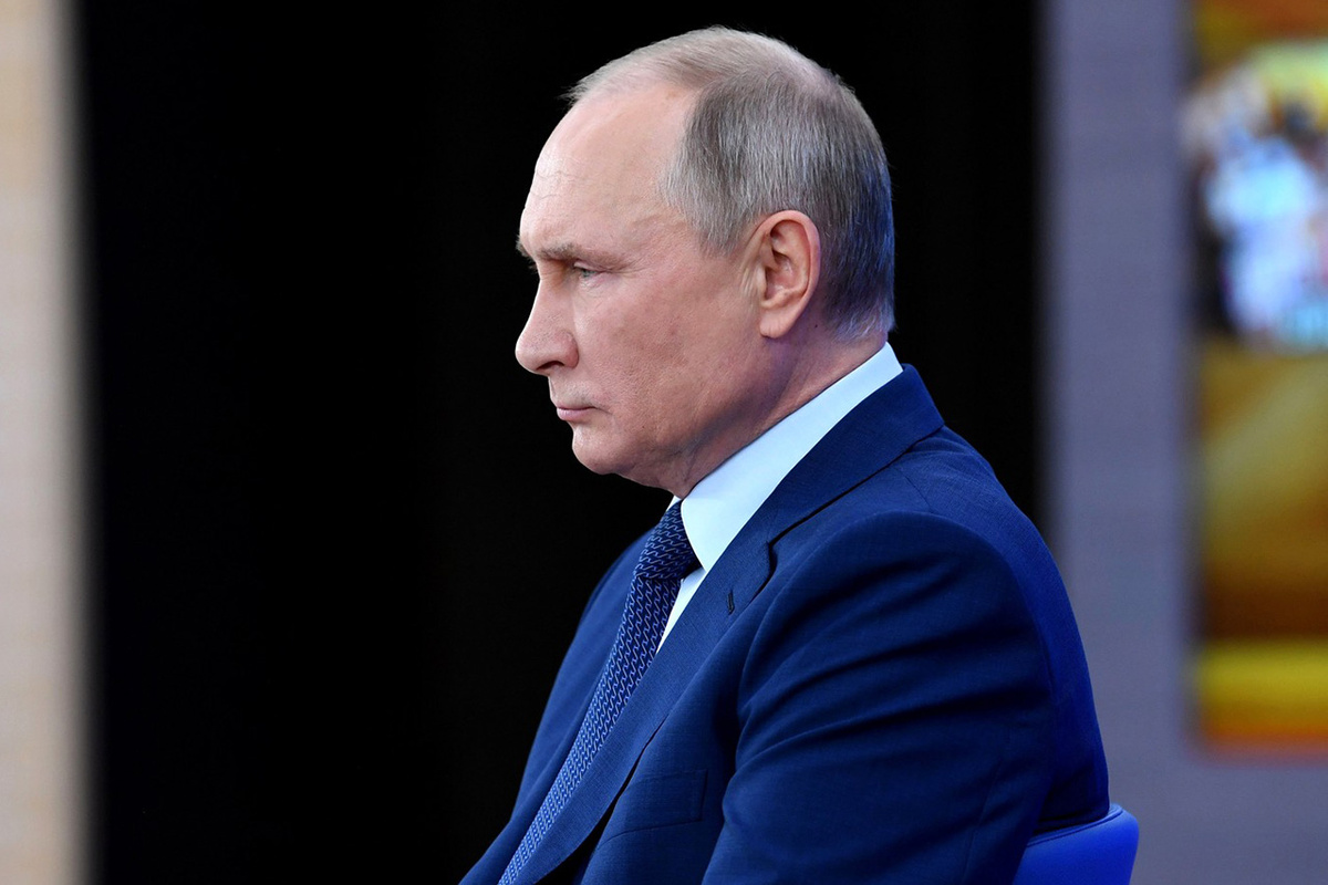 Президент подчеркнул, что любые попытки конфискации будут расценены как прямое воровство.  Фото: Фото: пресс-служба Администрации президента РФ / kremlin.ru