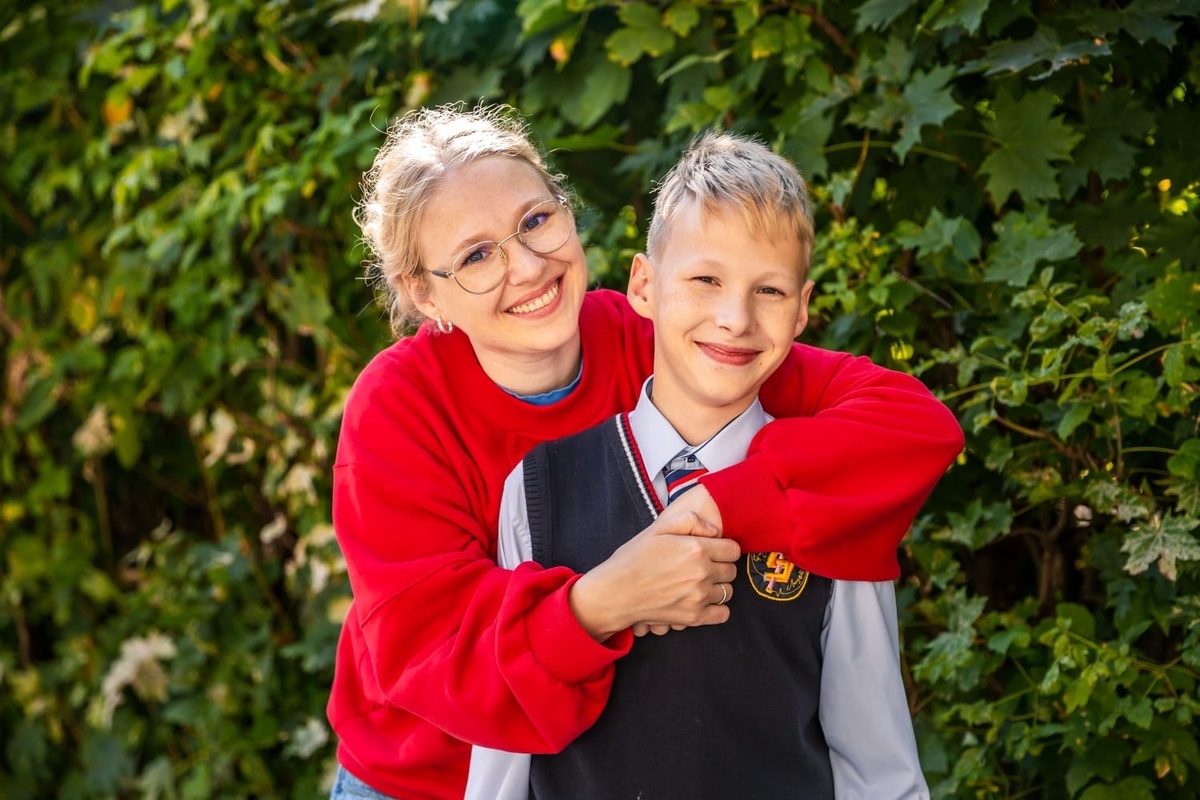 Ярослав с мамой Светланой. Фотография из семейного архива.