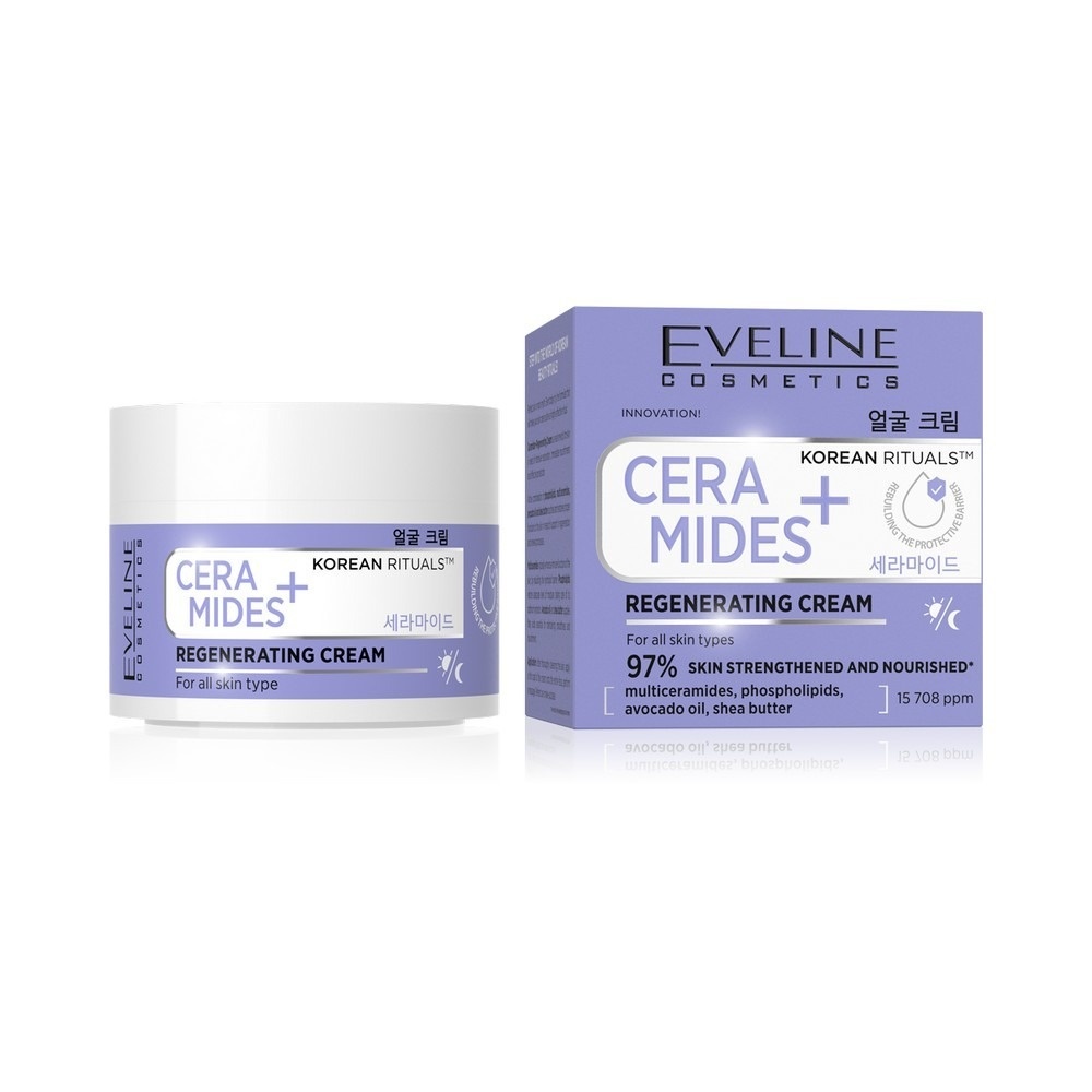 Регенерирующий крем Eveline Korean rituals Ceramides+