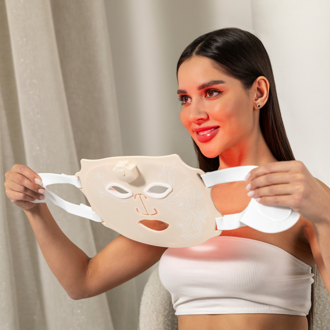 Lumino - гибкая беспроводная LED-маска c 7 видами света