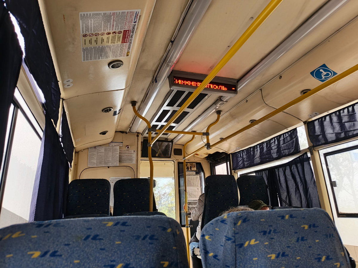 В троллейбусе до Симферополя :) Фото автора