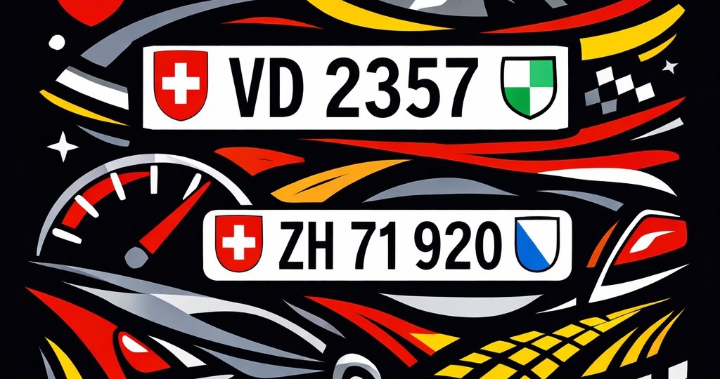 Где же Schweiz? Почему в Швейцарии такой автомобильный номер