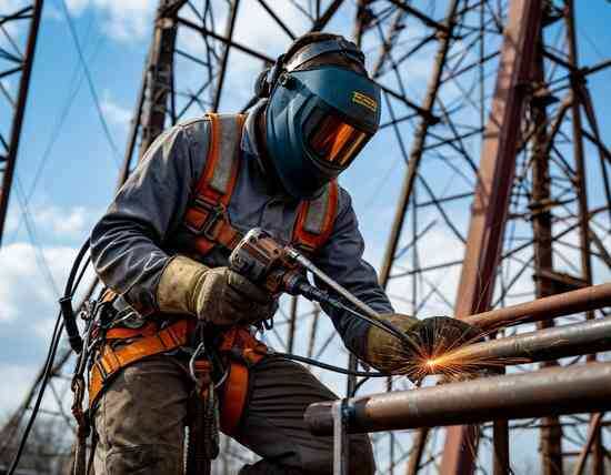 А это сварщик. 