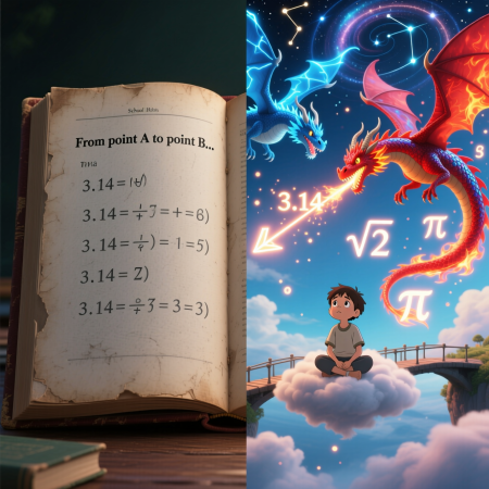 Когда числа становятся персонажами, а условия — правилами игры, решение приходит из той части мозга, что отвечает за творчество, а не за зубрежку.