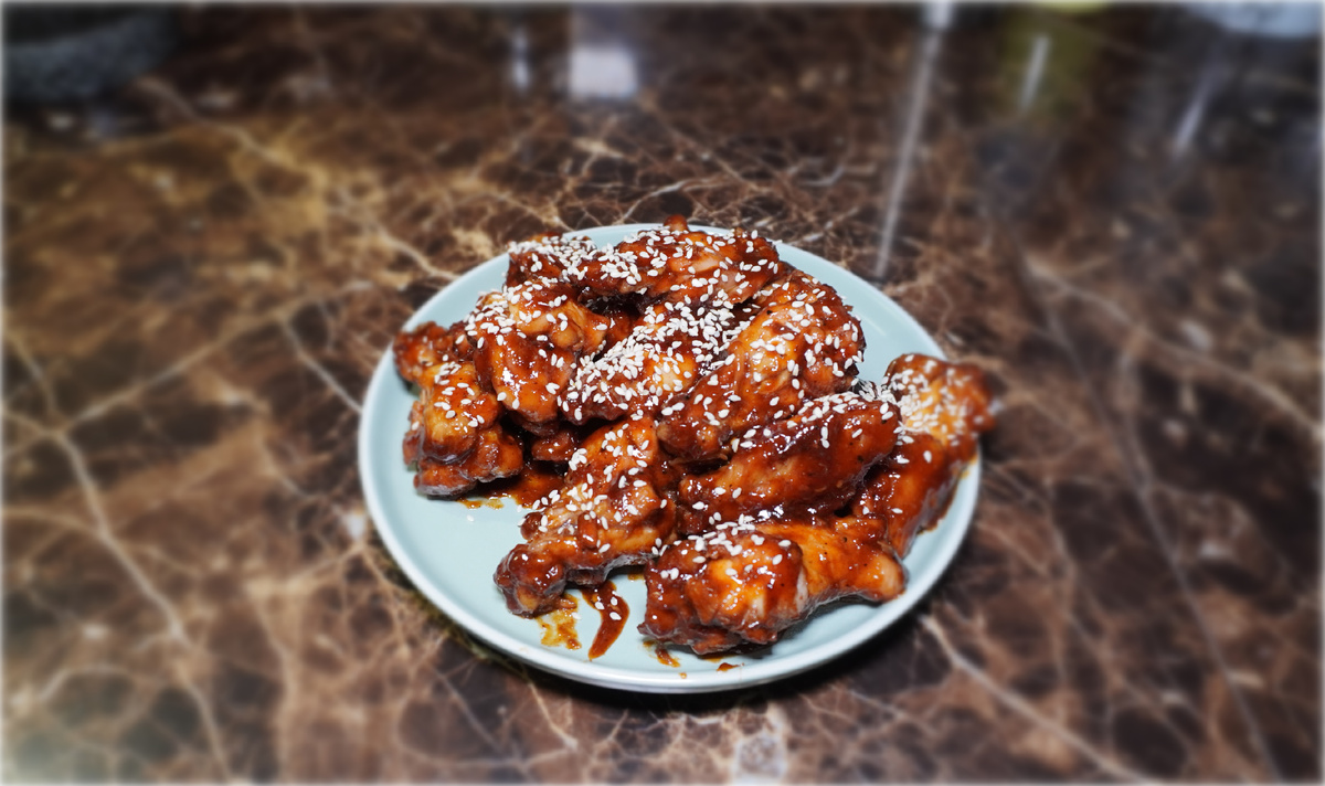 Глазированные крылья