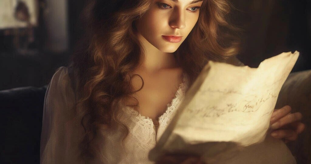 - Таня , прочитай письмо в Новогоднюю ночь! - была просьба бабушки. Она всю жизнь хранила один секрет.