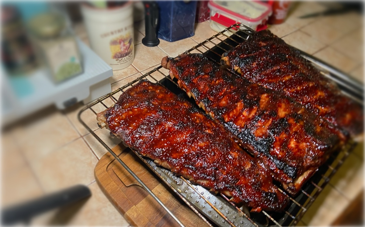 Рёбра в духовке