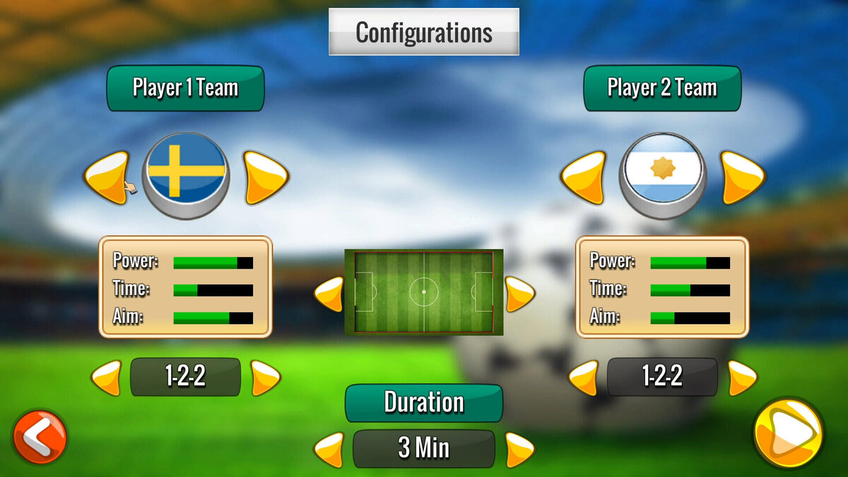    Галерея игры Finger Soccer