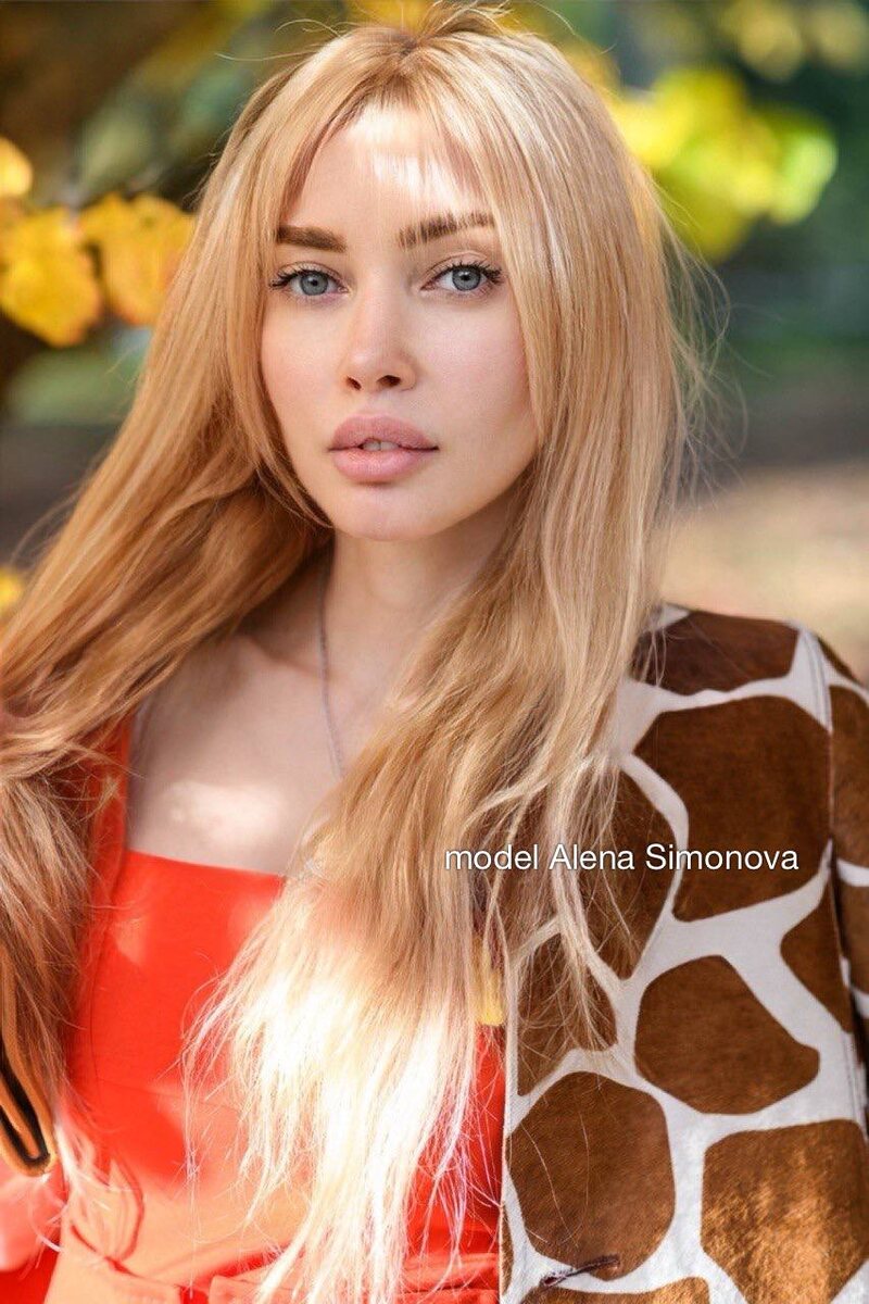 модель Алена Симонова