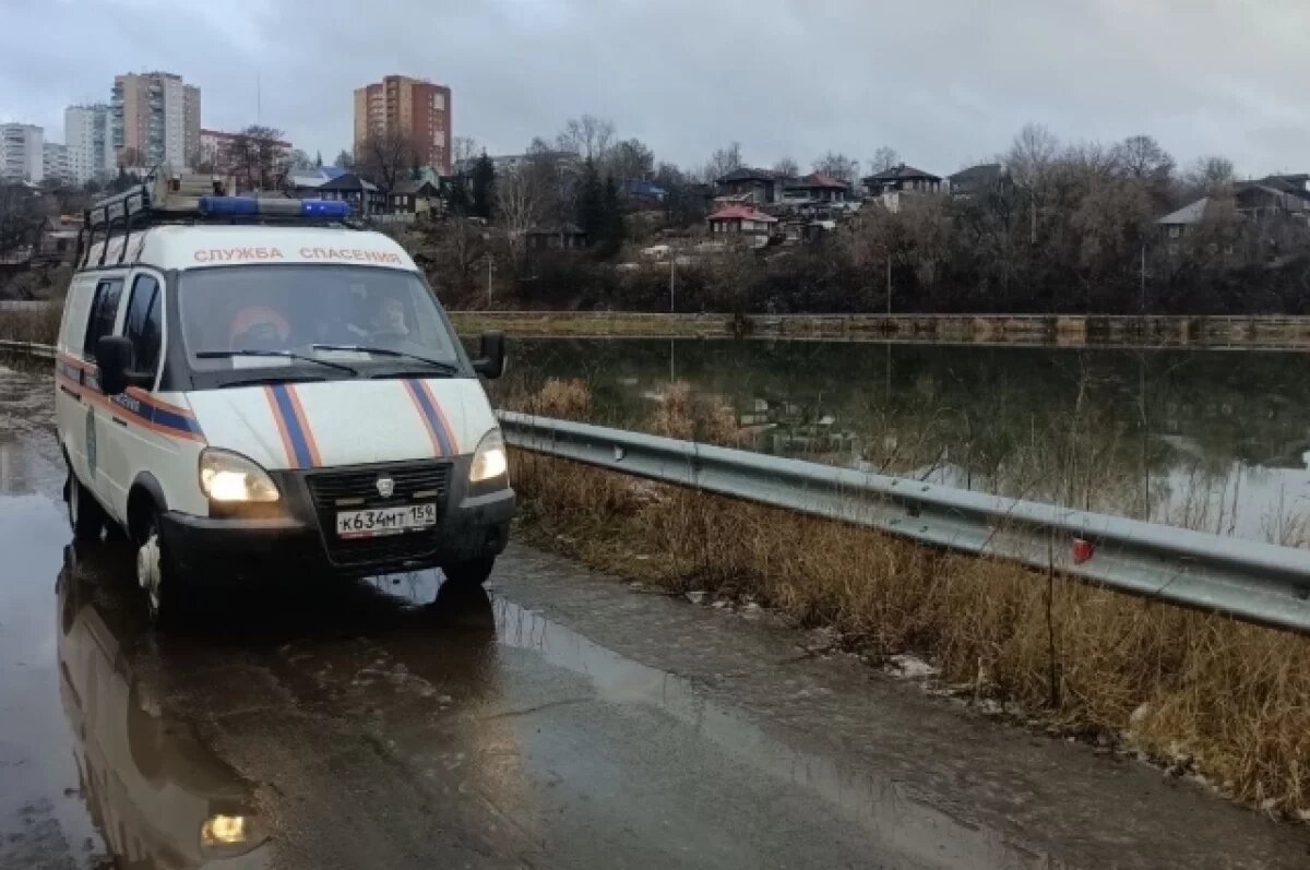    В Перми заметили детей, которые вышли на тонкий лёд Мотовилихинского пруда