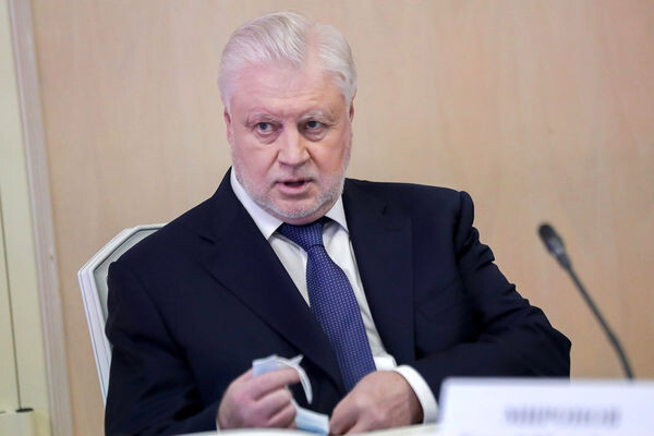 Руководитель фракции «Справедливая Россия» Сергей Миронов / Пресс-служба Госдумы РФ/РИА Новости  