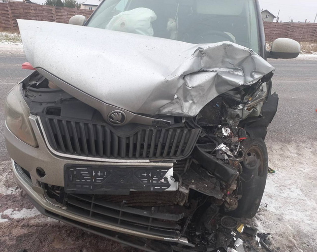    В Бобино столкнулись «Шкода» и «Шевроле», пострадали четыре человека