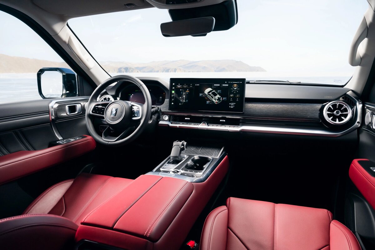 Интерьер автомашины