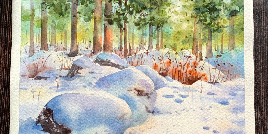 3 зимних вдохновляющих дела для художника