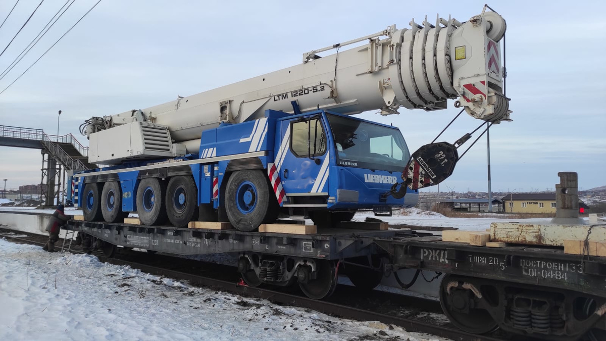 перевозка автокранов либхер