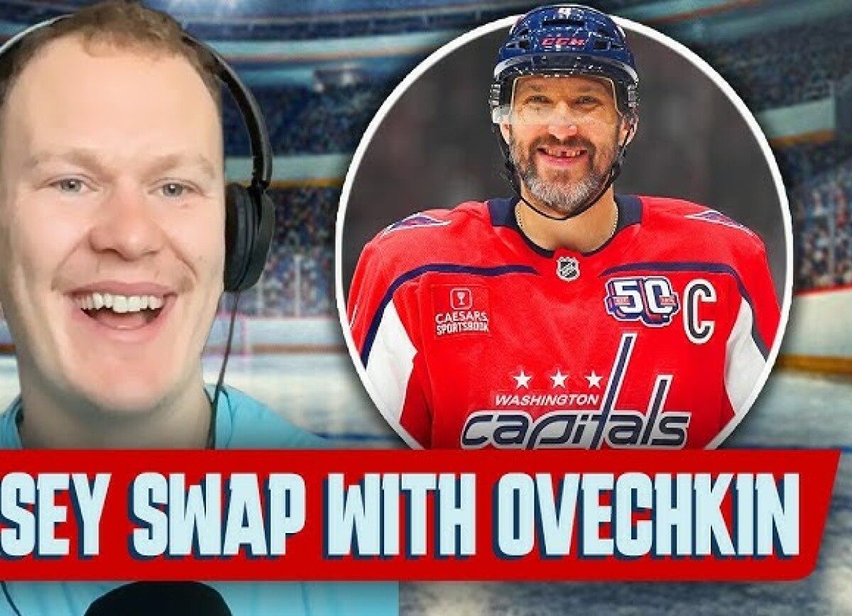     Американец Ткачак об обмене игровыми свитерами с Овечкиным: один из самых крутых моментов в моей жизни