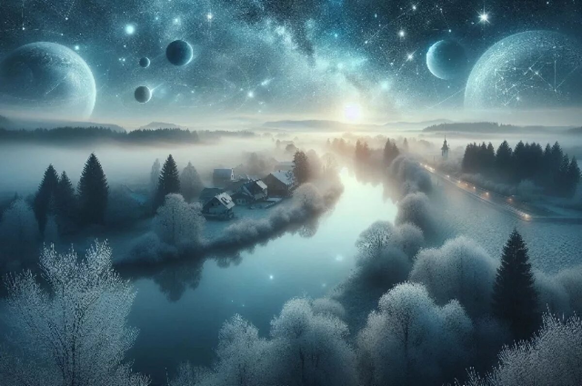    Туман покажет скрытое!