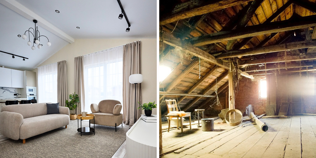 Дом с чердаком: полезное пространство или трата денег?